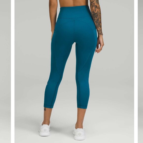 Lululemon 10 All the Right Places High-Rise Drawcord Waist Crop 23” SIZE 10 - Picture 1 of 13
